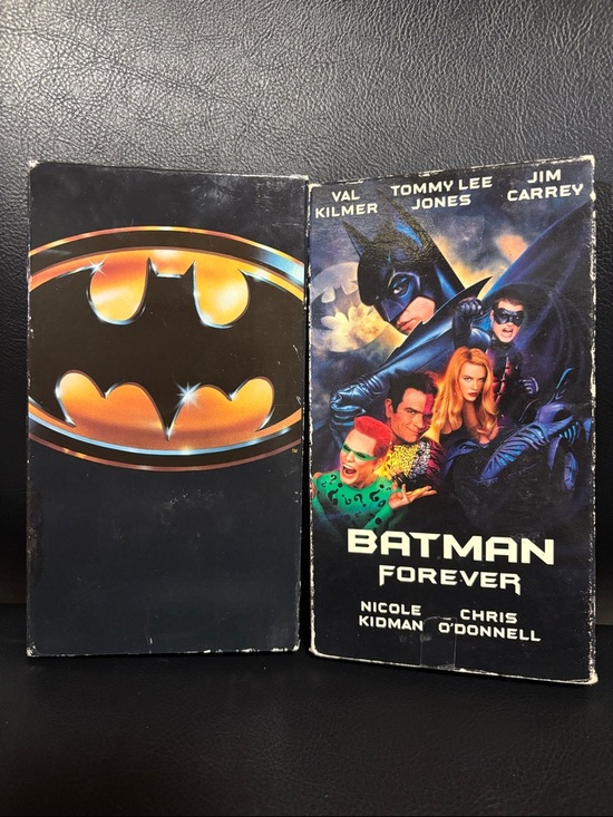 Other - Batman VHS Set - Batman + Batman Forever
